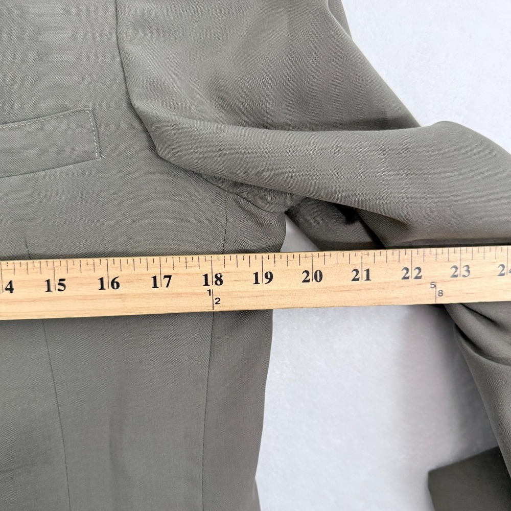 Vintage Brooks Brothers Sport Coat Mens 38 Gray Two Buttons Business Casual - Picture 6 of 14